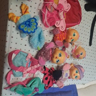 Lote 3 Bebés Llorones, uno de regalo y más...