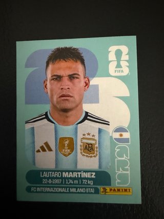 Cromo Lautaro Martínez Mundial 2026 FIFA