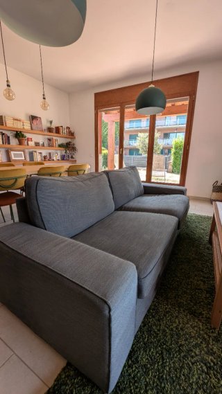 Sofá Kivik Ikea gris antracita