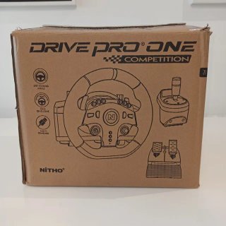 Volante NITHO Drive Pro ONE PC con Pedales Cambio