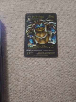 Carta Pokémon Blastoise VMAX