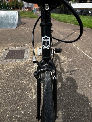 Bicicleta Fixie Margot Negra Mate