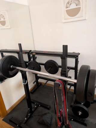 Equipo completo gimnasio casero