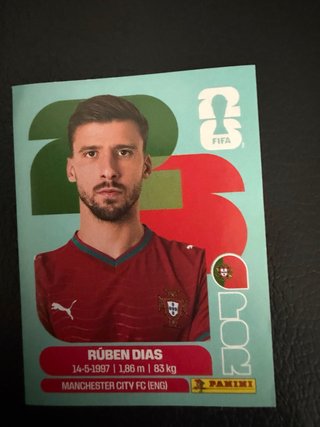 Cromo Rubén Dias Mundial 2026 FIFA