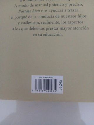 Pórtate bien, libro de M.ª Luisa Ferrerós