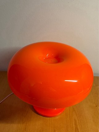 Lampada fungo arancione LED dimmerabile