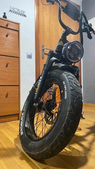 Bicicleta eléctrica 48v con pedaleo asistido