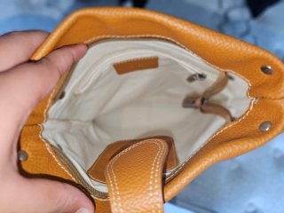 Borsa Hermes Marrone in Pelle