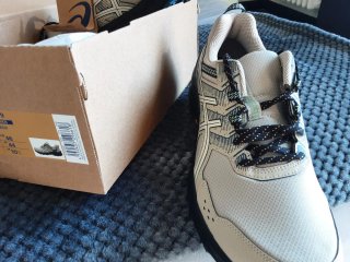 Asics Gel Venture 9 Grigio/Blu Tg. 46 Nuove