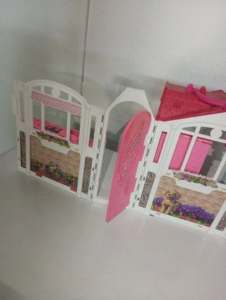 Casa Barbie Maletín Rosa