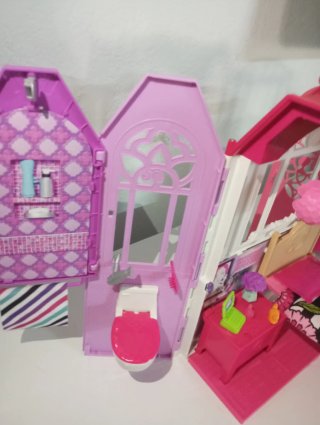 Casa Barbie Maletín Rosa