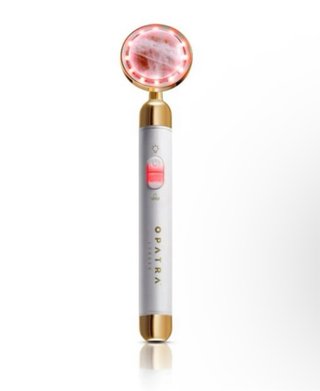 LumiQuartz Dispositivo Facial LED Dorado