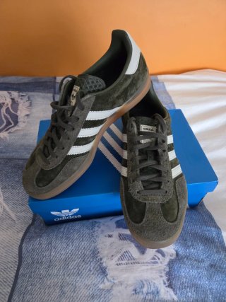 Adidas Gazelle Indoor Verde Oscuro Originales
