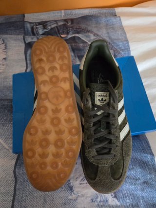 Adidas Gazelle Indoor Verde Oscuro Originales