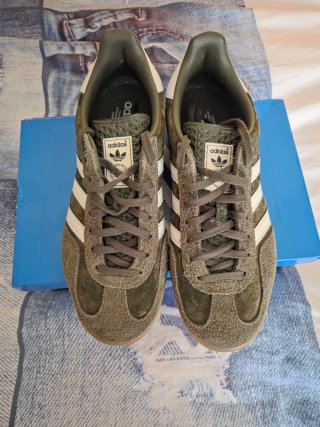 Adidas Gazelle Indoor Verde Oscuro Originales