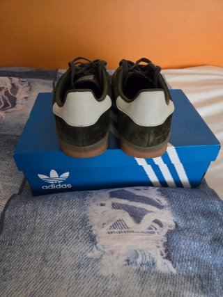 Adidas Gazelle Indoor Verde Oscuro Originales