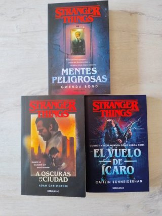 Pack 3 Libros "Stranger Things"