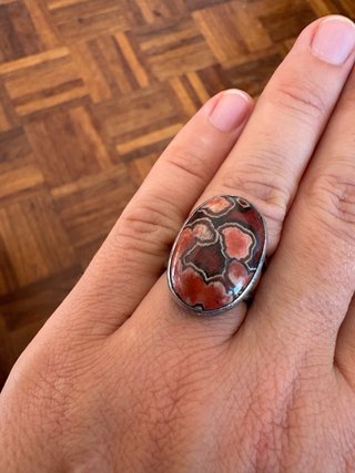 Anello in argento con diaspro picture