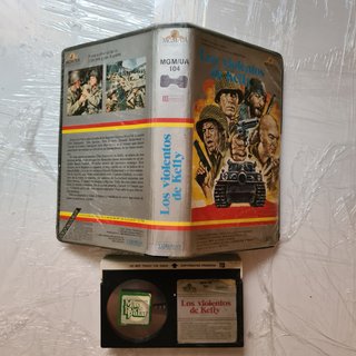 Betamax Los violentos de Kelly MGM/UA