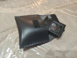 Lupa Cuentahílos Plegable Precisión + Funda