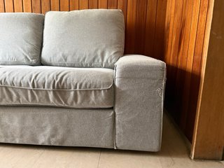 Sofá IKEA KIVIK 2 plazas Tibbleby beige/gris