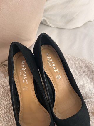 Zapatos de tacón Marypaz negros talla 36