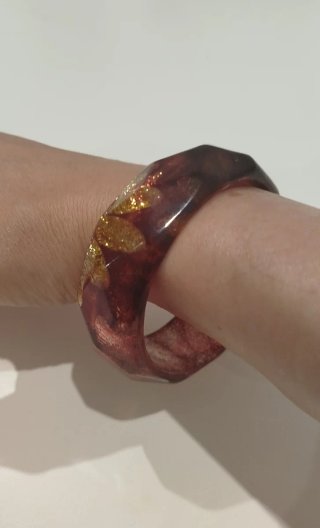 Pulsera rígida artesanal