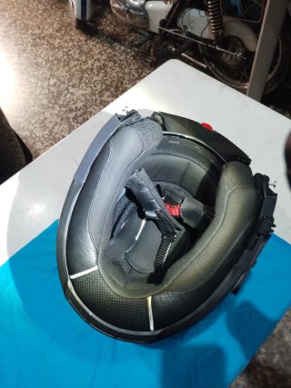 Casco Moto LS2 STROBE Negro