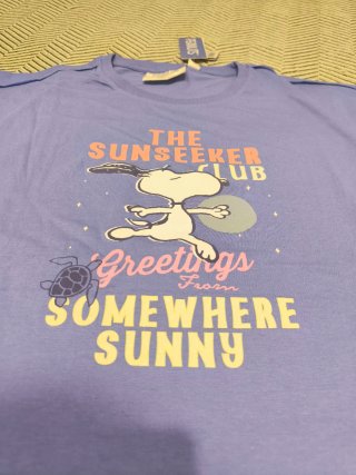 Pijama Snoopy XL women'secret