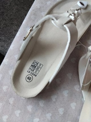Sandali donna Le cose beige n. 40