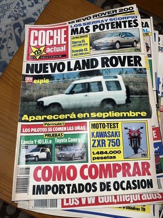 LOTE REVISTAS DE COCHE ACTUAL