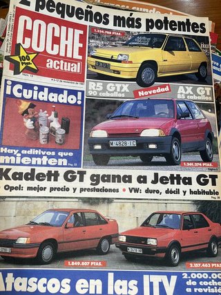LOTE REVISTAS DE COCHE ACTUAL