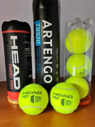 Pelotas de pádel HEAD Padel Pro/ Artemgo