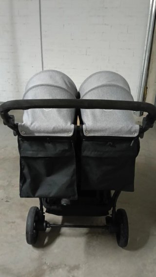 Silla de paseo gemelar Baby Monsters