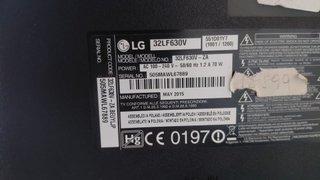 Smart TV LG 32LF630V LED Negra