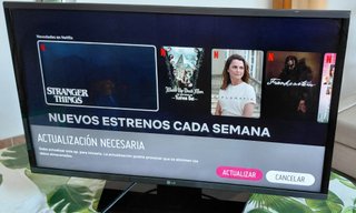 Smart TV LG 32LF630V LED Negra