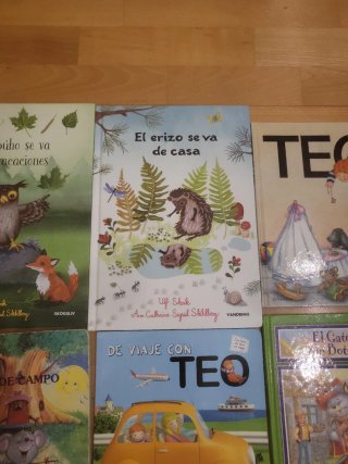 Libros varios para niños mayores de 5 años