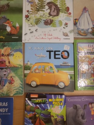 Libros varios para niños mayores de 5 años