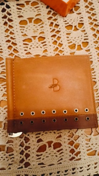 Portafoglio Vintage Basile Pelle Uomo Cognac