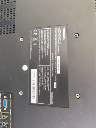 Televisor Toshiba Negro