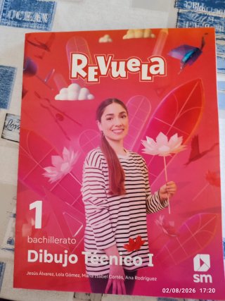 Libro Dibujo Técnico I.1 Bach. Revuela SM