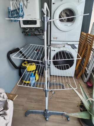 Tendedero vertical plegable 42m