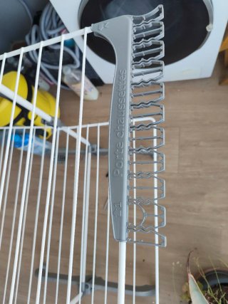 Tendedero vertical plegable 42m