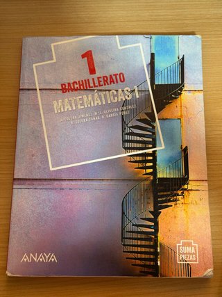 Matemáticas I. 1 Bachillerato