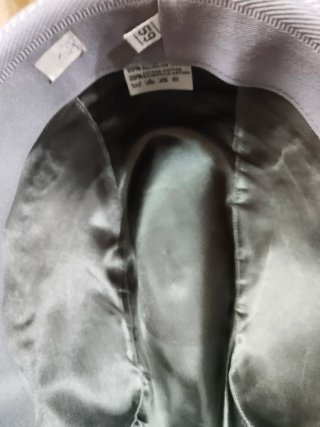 Cappello estivo grigio vintage
