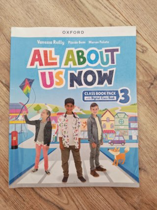 Libro Inglés 3º EP Oxford All About Us Now