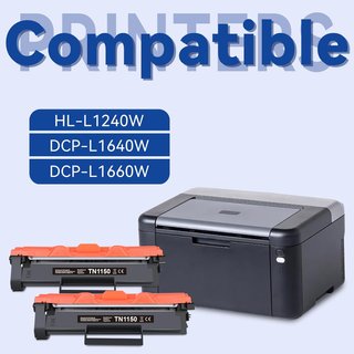 LEMERO TN1150 Toner Cartridge 2PCS