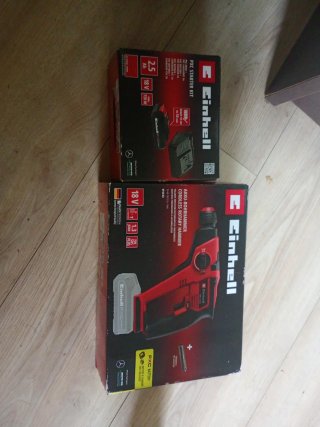 Einhell PXC Starter Kit y Taladro Percutor