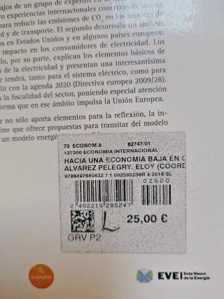 Hacia una economía baja en carbono experiencias...