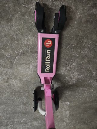 Patinete Roll Run 4 ruedas rosa